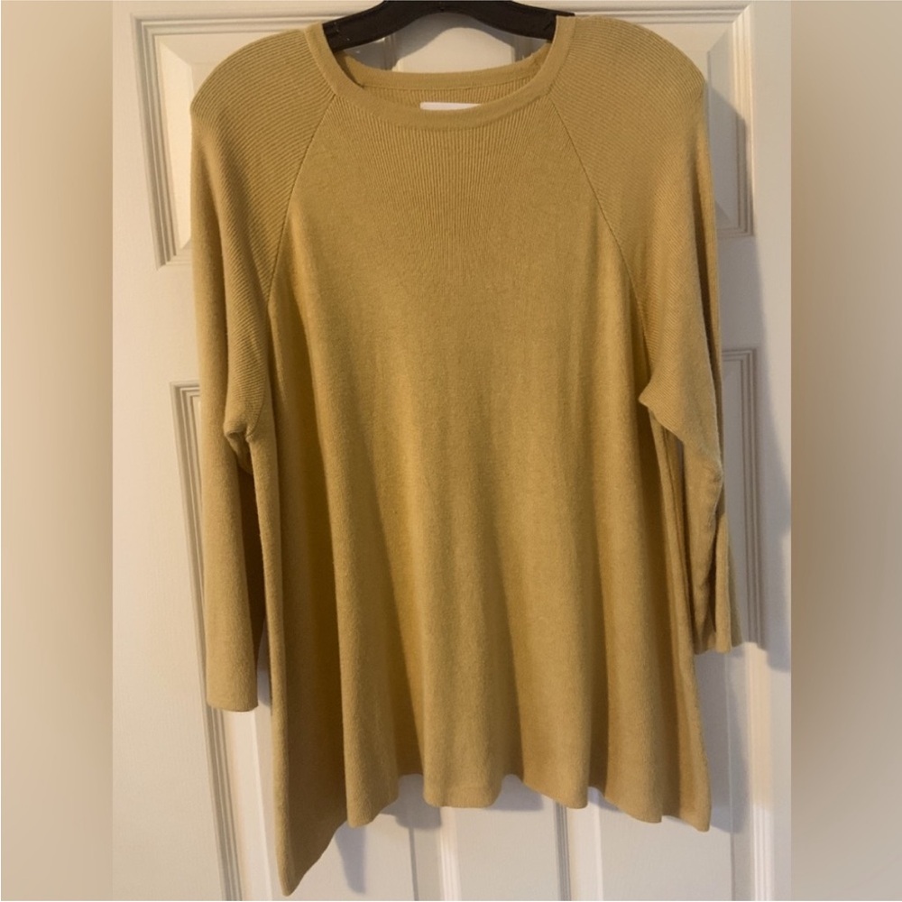 🎁OAK + FORT Gold Sweater